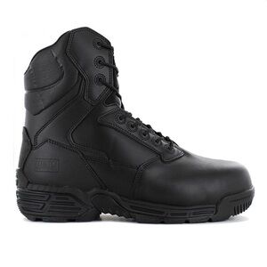 Like New 10.5 Magnum Stealth Force 8.0 Men's Leather Black Tactical Boots Shoes
